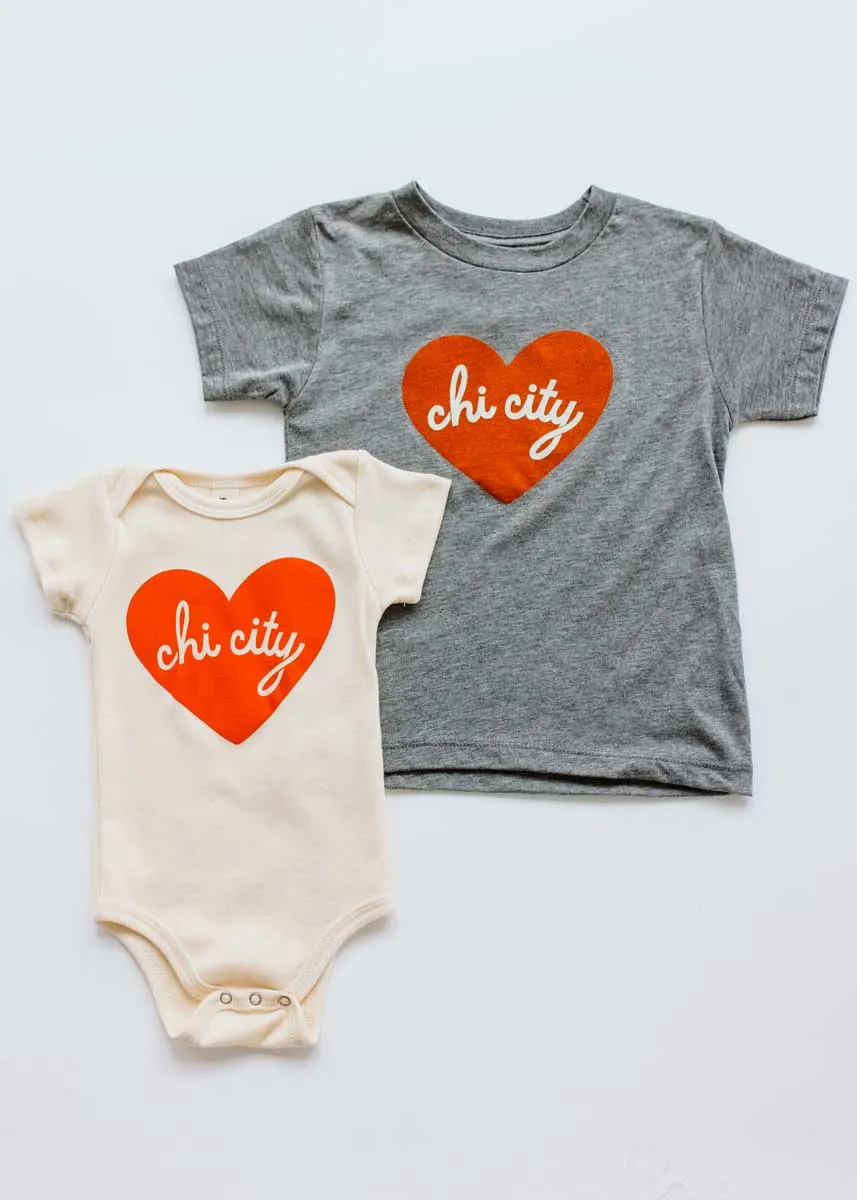 Chi City Heart Onesie