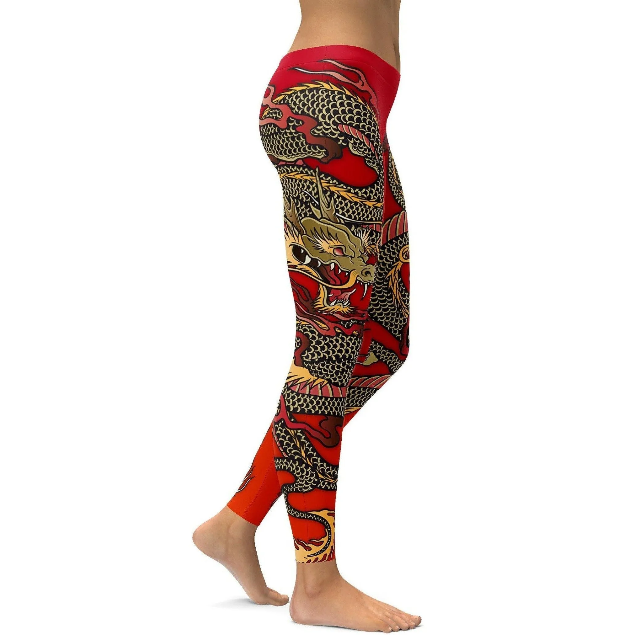 Chinese Dragon Leggings