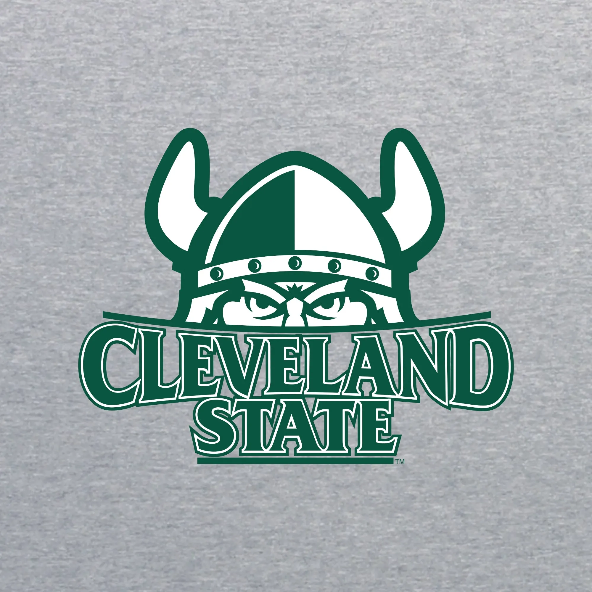 Cleveland State Vikings Primary Logo Tank Top - Sport Grey