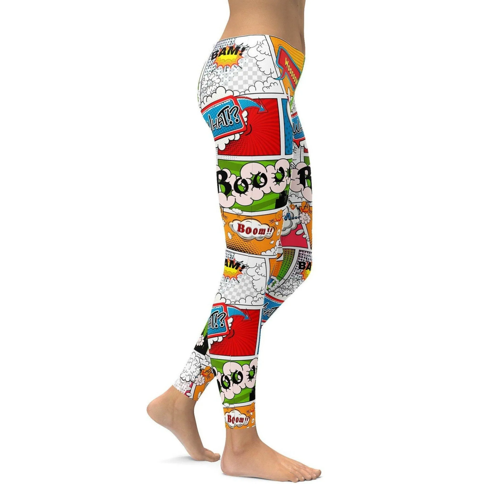 Comic Book Super Hero Leggings