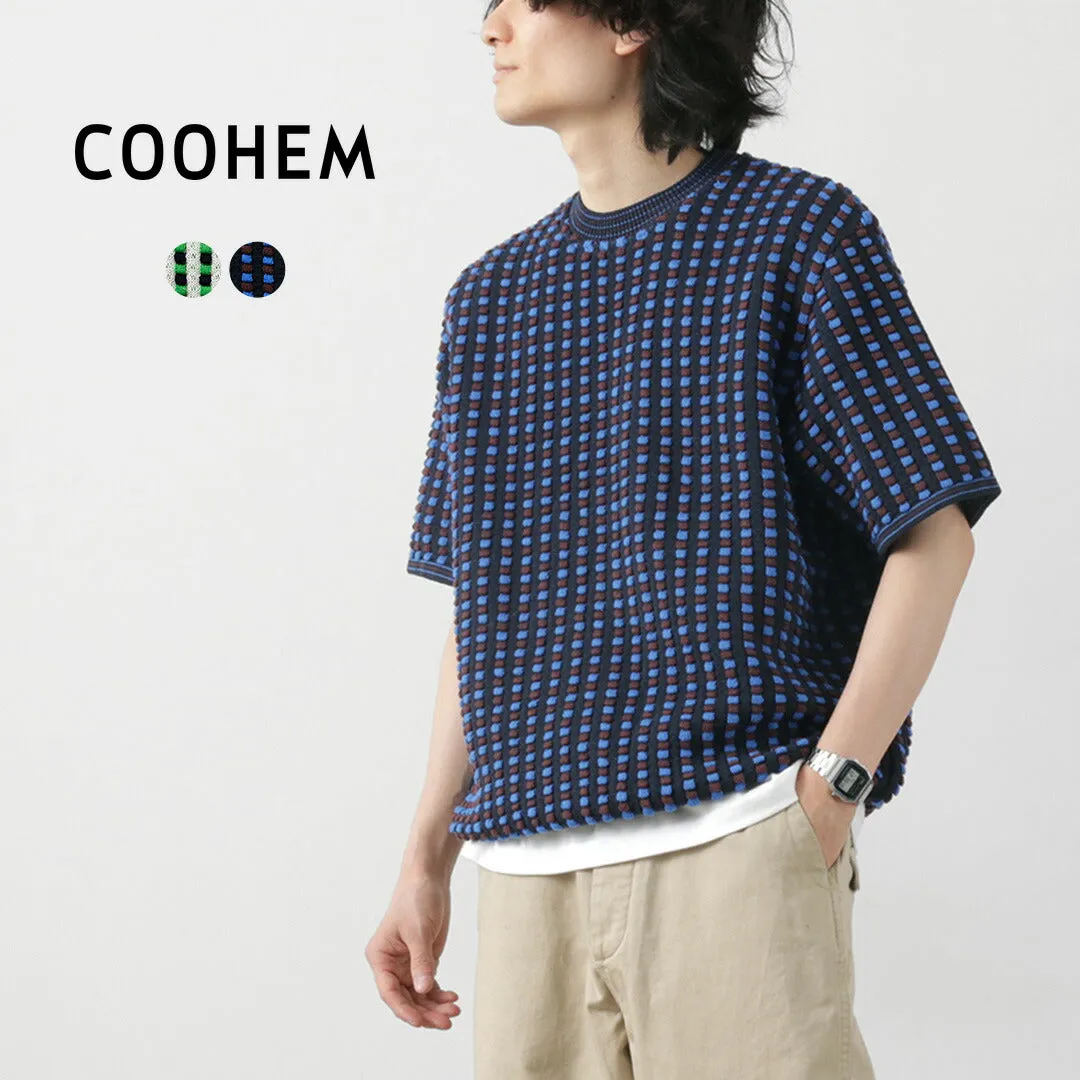 COOHEM / Retro Wave Knit Pullover