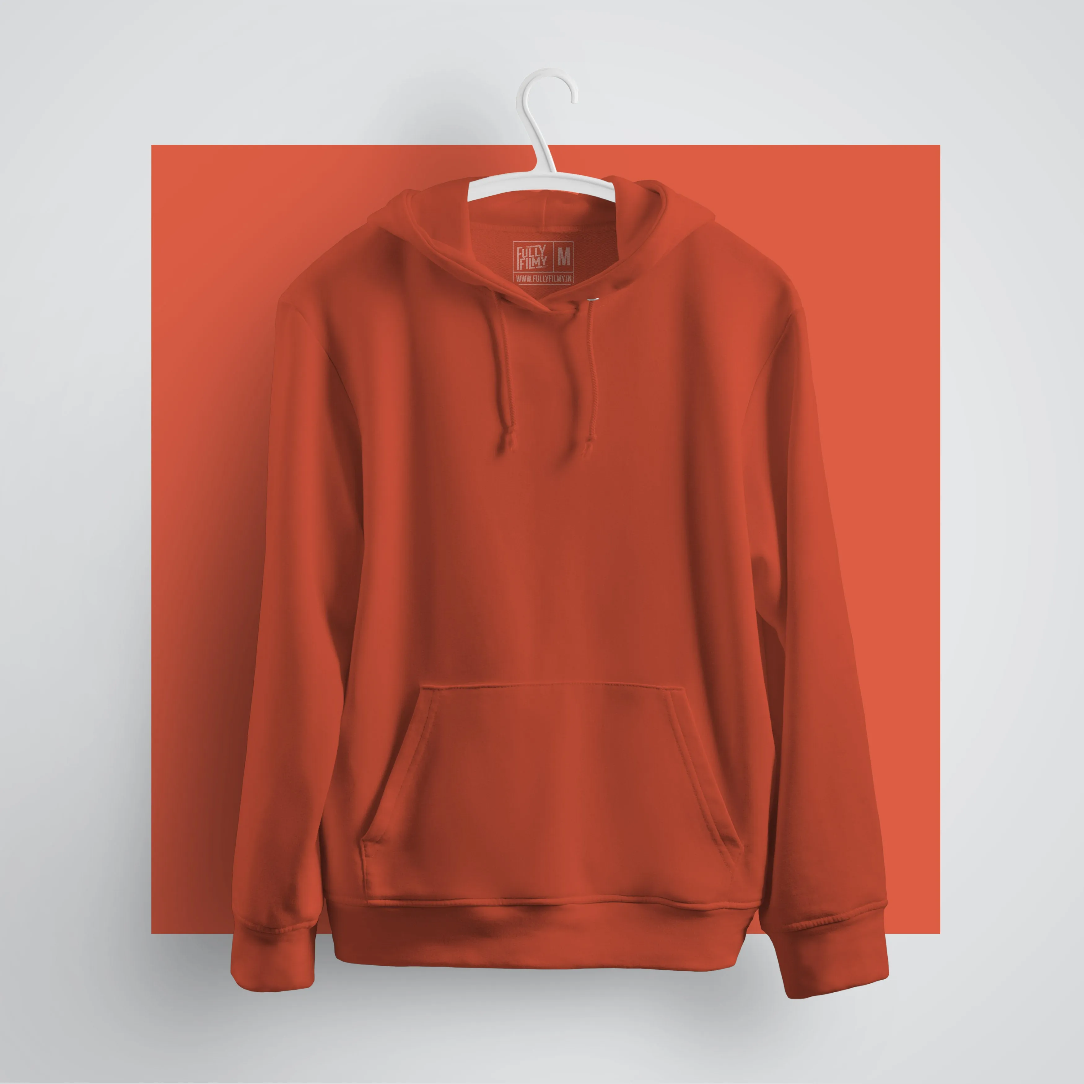 Coral Hoodie - Fully Solid