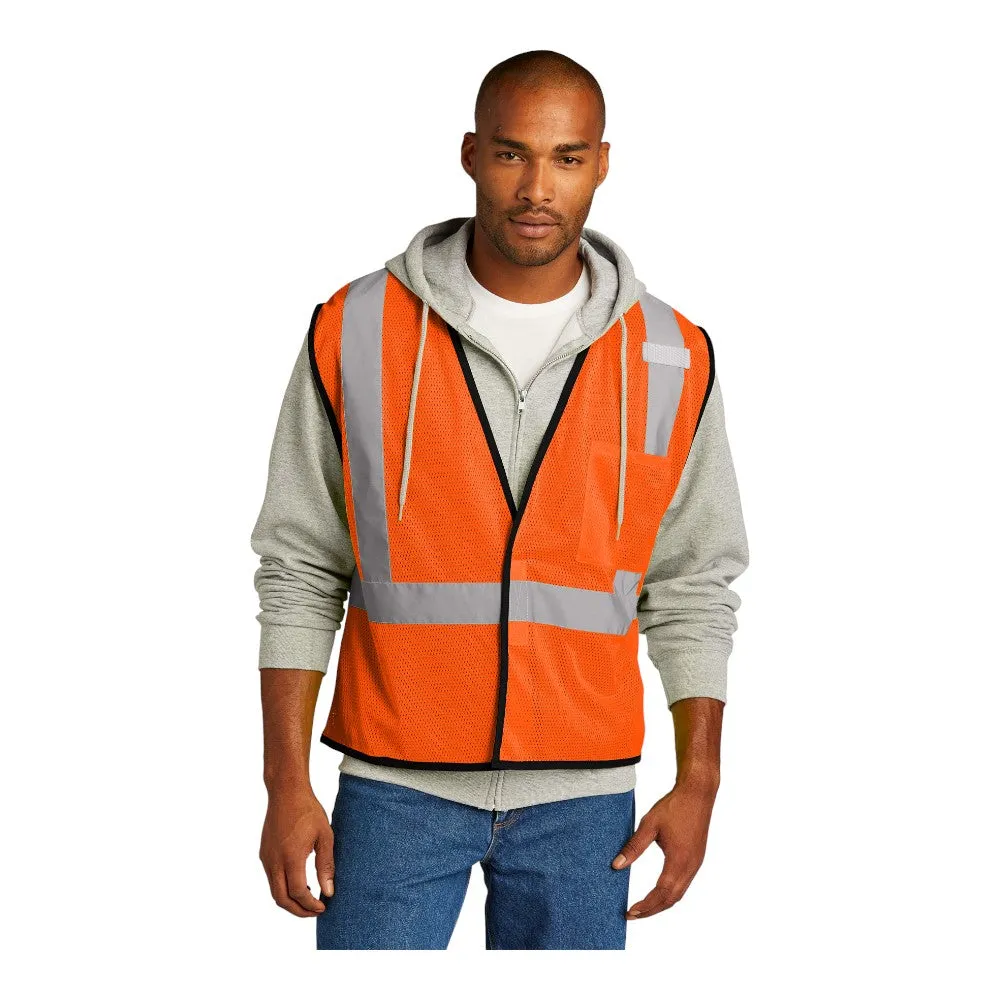 CornerStone ANSI 107 Class 2 Economy Mesh One-Pocket Vest CSV100