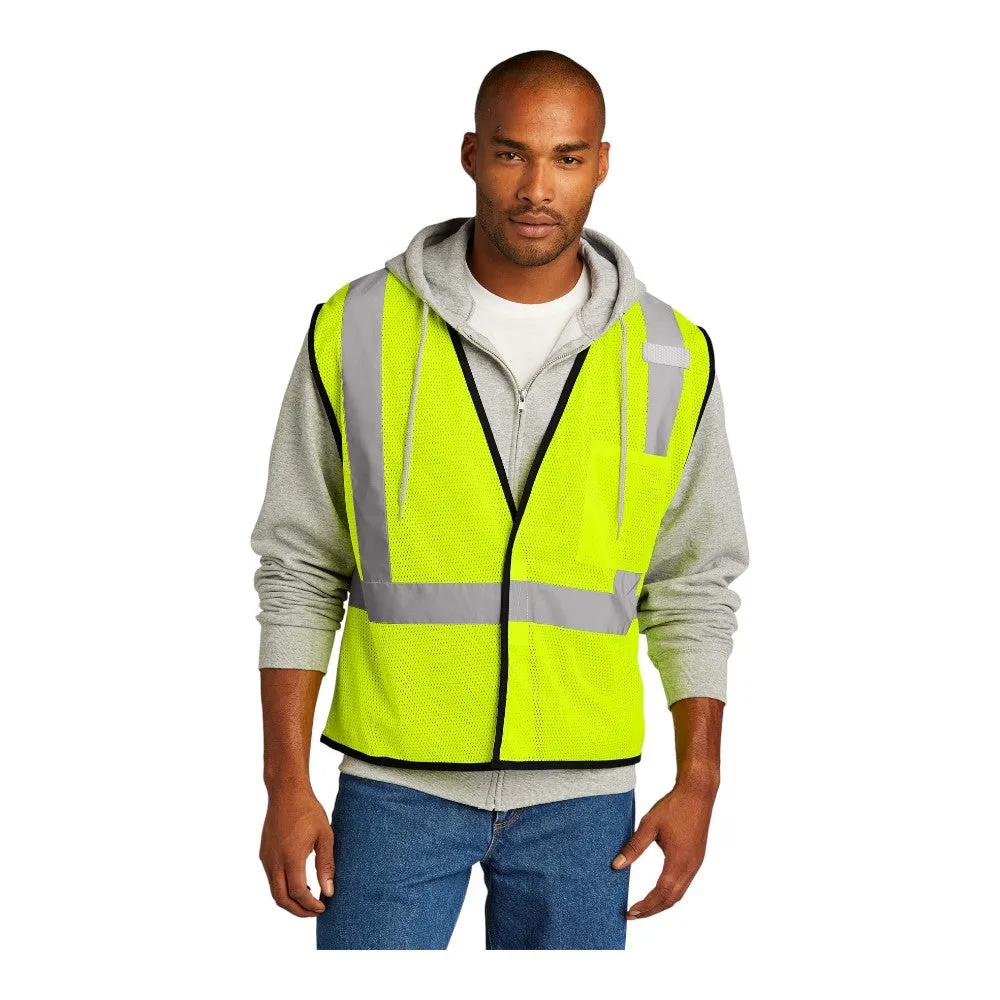 CornerStone ANSI 107 Class 2 Economy Mesh One-Pocket Vest CSV100