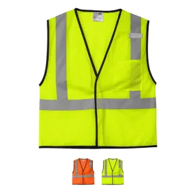 CornerStone ANSI 107 Class 2 Economy Mesh One-Pocket Vest CSV100