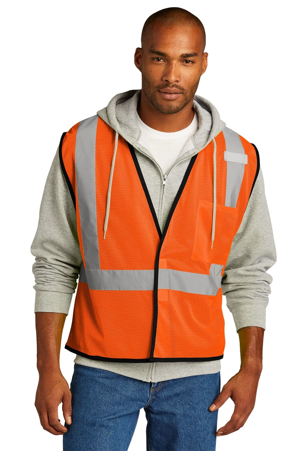 CornerStone ANSI 107 Class 2 Economy Mesh One-Pocket Vest