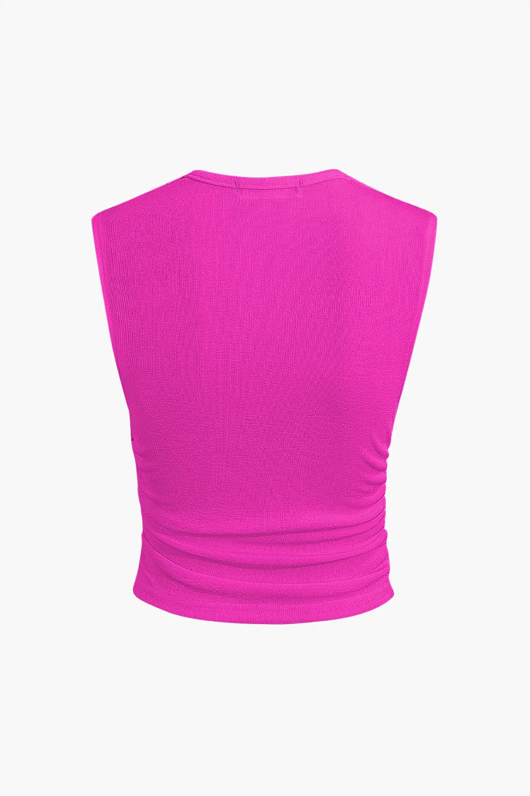 Cowl Neck Sleeveless Top