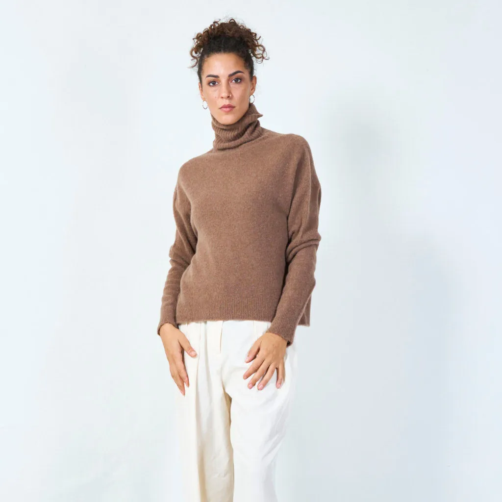 Cozy turtleneck sweater wholesale