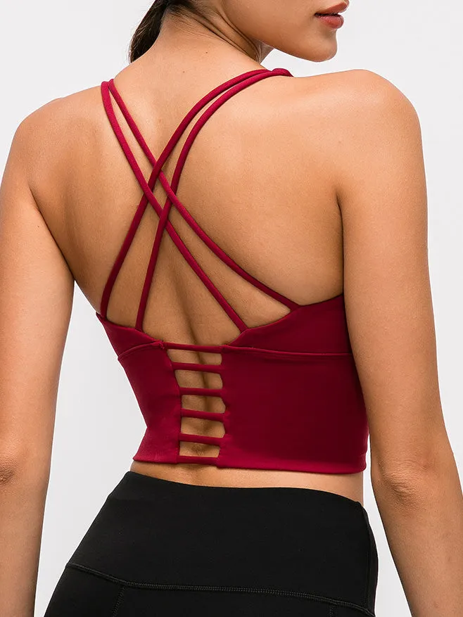 Design Criss Cross Yoga Bra