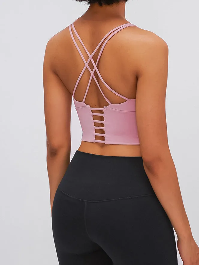 Design Criss Cross Yoga Bra