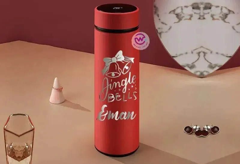 Digital Thermal Thermos -Christmas