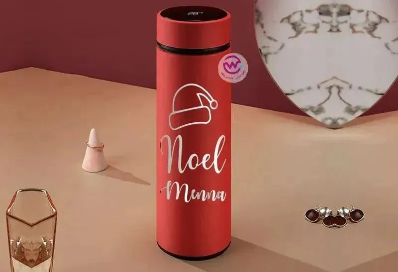 Digital Thermal Thermos -Christmas