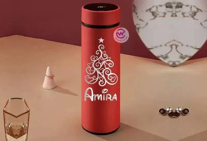 Digital Thermal Thermos -Christmas