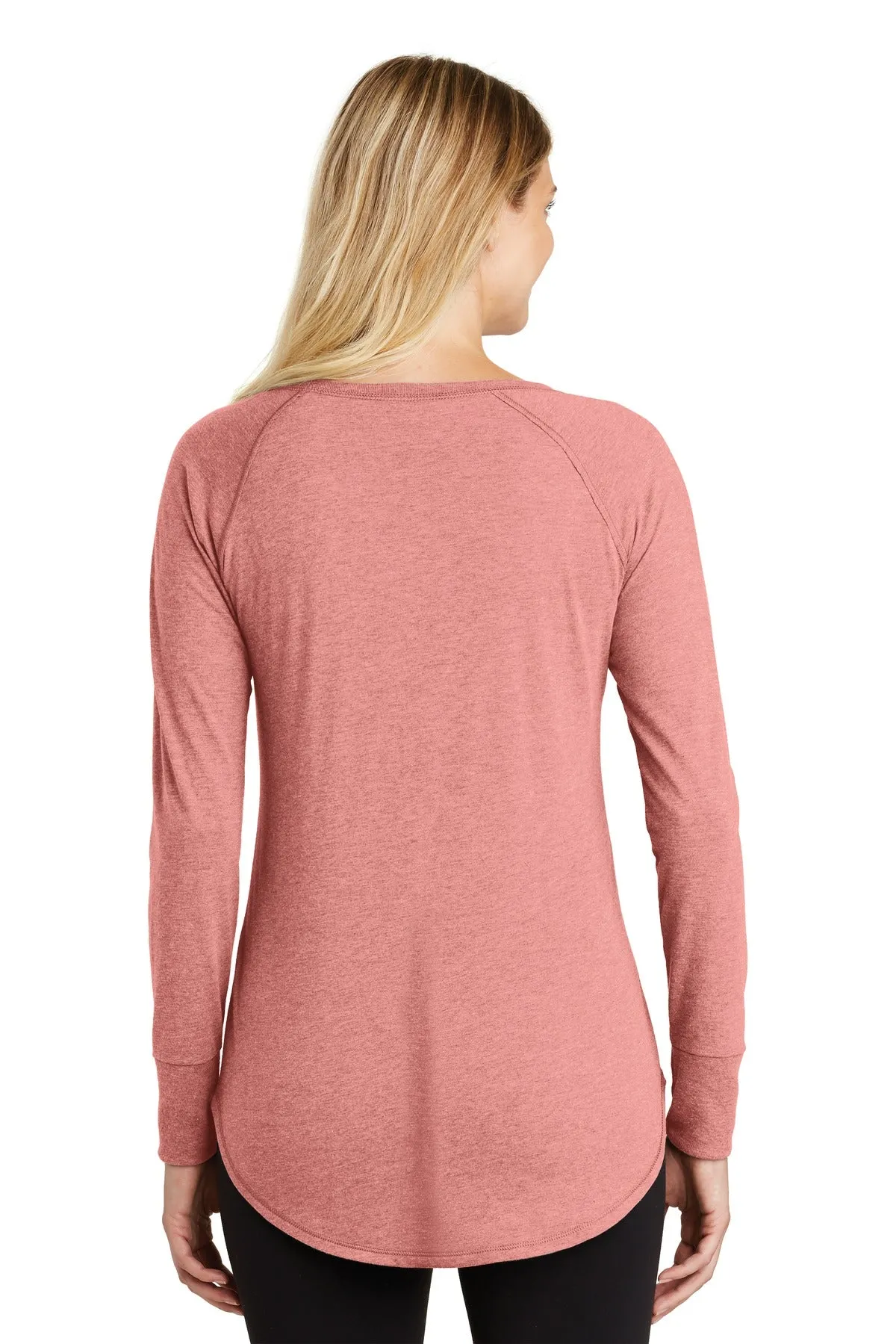 District Women's Perfect Tri Long Sleeve Tunic Tee. DT132L