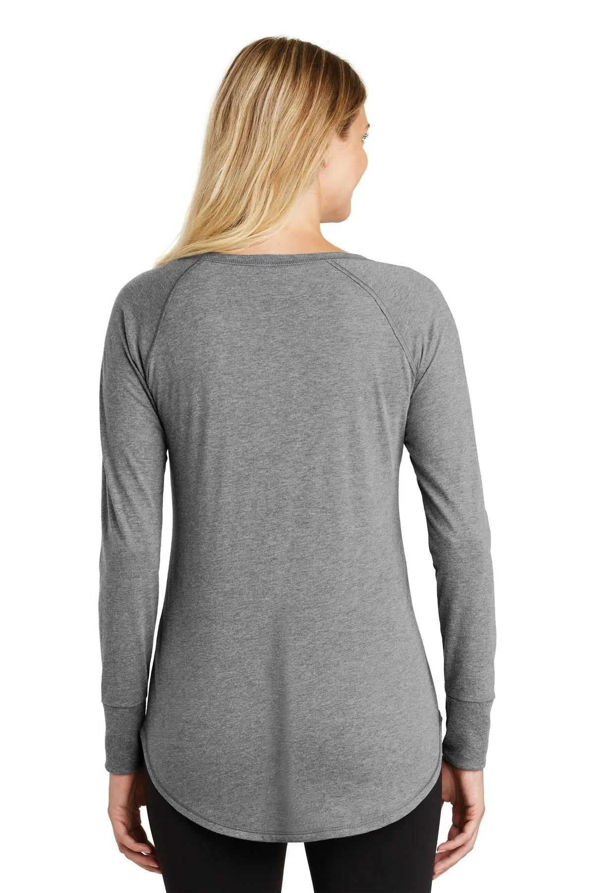 District Women's Perfect Tri Long Sleeve Tunic Tee. DT132L