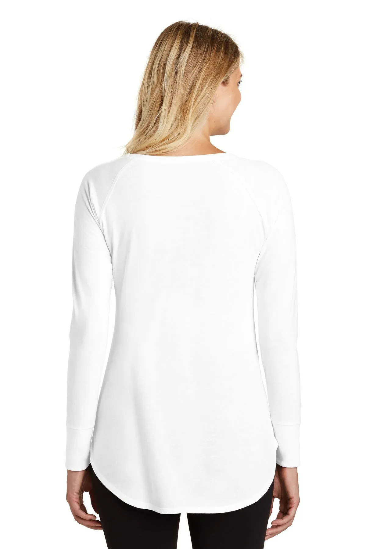 District Women's Perfect Tri Long Sleeve Tunic Tee. DT132L