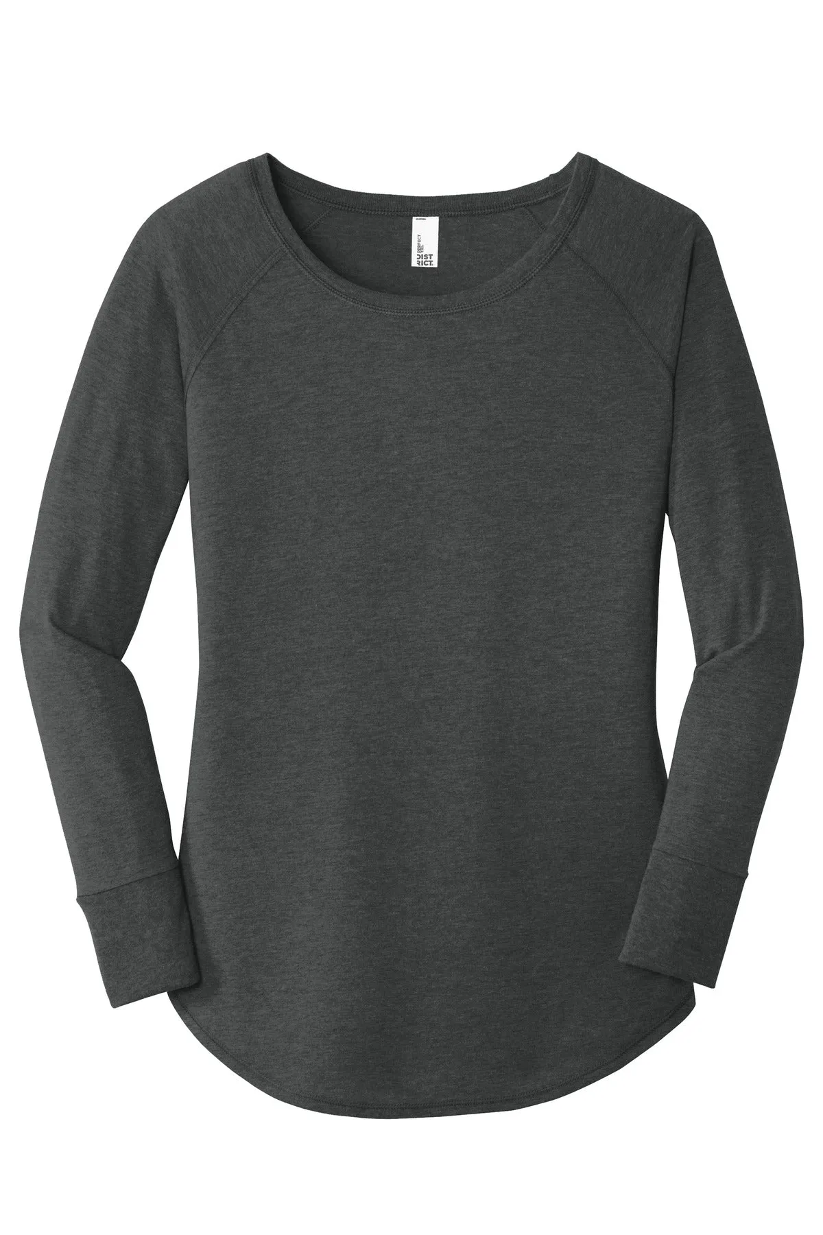 District Women's Perfect Tri Long Sleeve Tunic Tee. DT132L