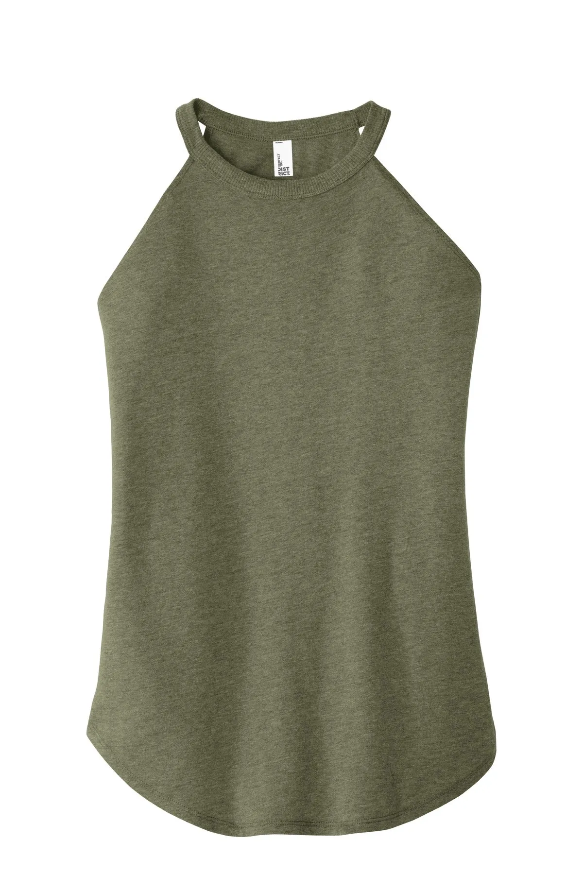 District Women's Perfect Tri Rocker Tank. DT137L