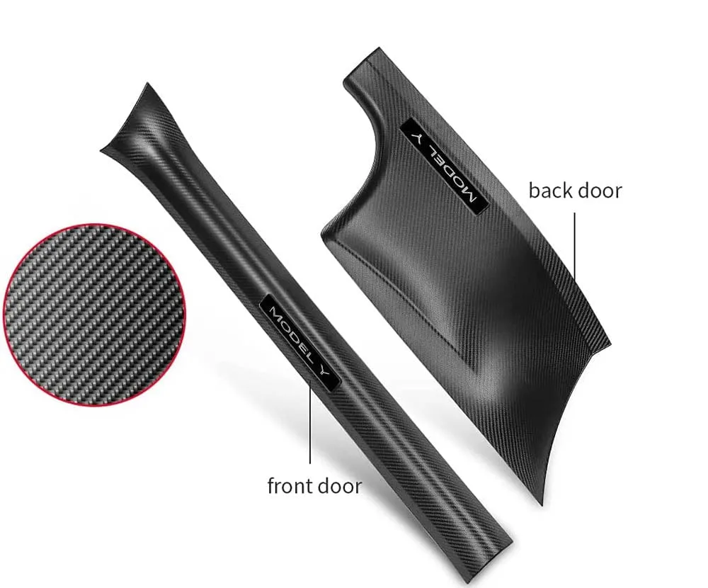 Door Sill Protector Front & Rear for Tesla Model Y / 3