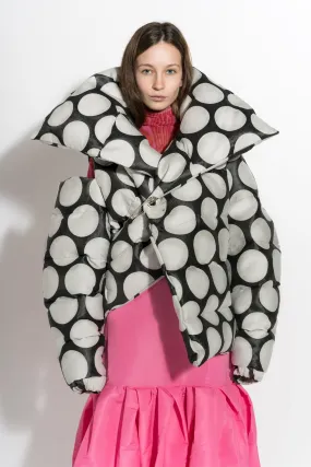 DOTS BROCADE M'A PUFFER JACKET