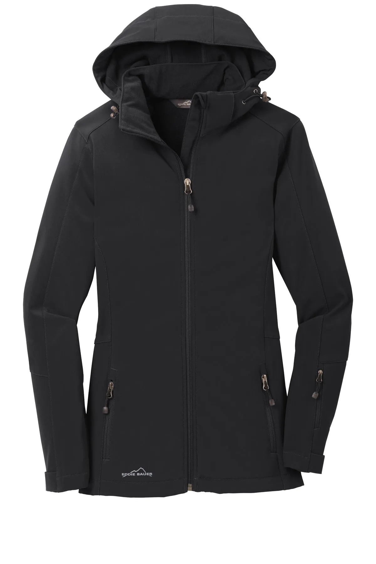 Eddie Bauer Ladies Hooded Soft Shell Parka. EB537