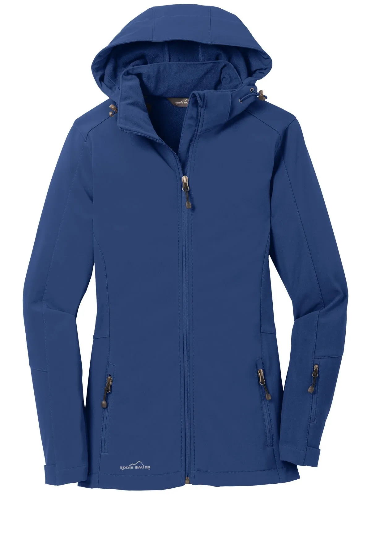 Eddie Bauer Ladies Hooded Soft Shell Parka. EB537