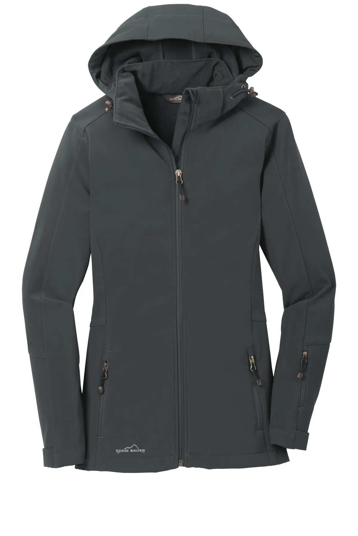 Eddie Bauer Ladies Hooded Soft Shell Parka. EB537