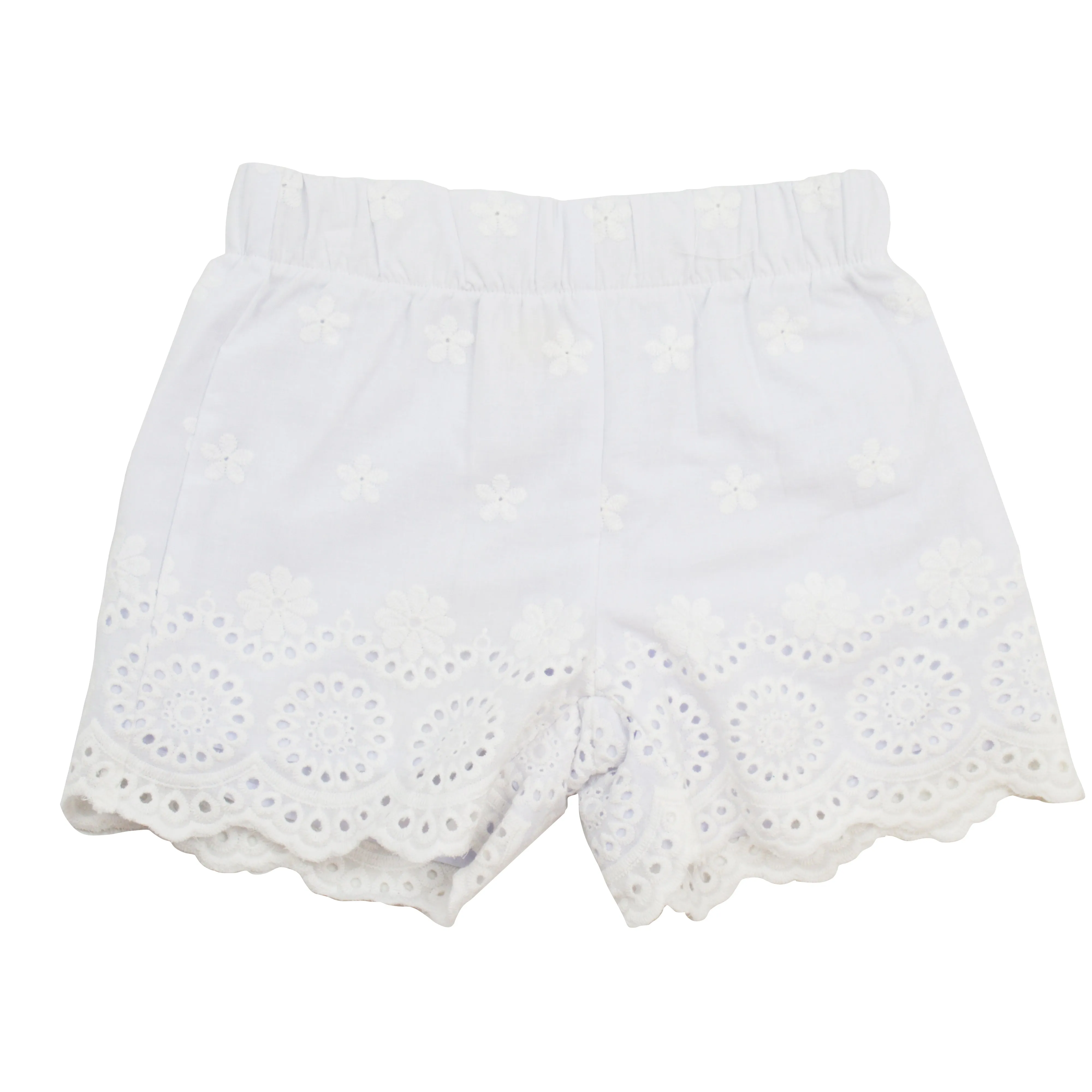 Eileen Eyelet Shorts (4T, 5, 6, 7, 8)