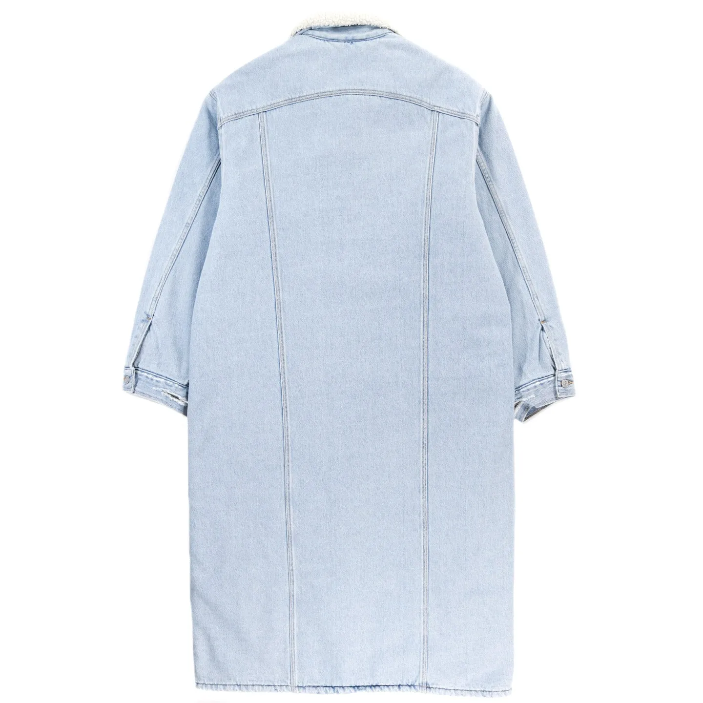 ERL LEVI'S SHERPA DENIM DUSTER