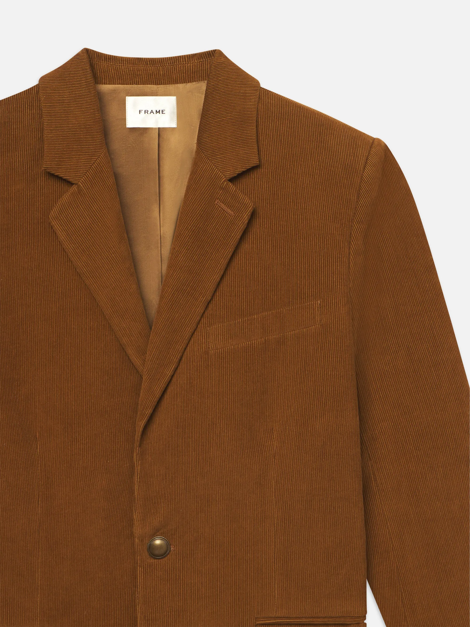 Everyday Corduroy Blazer -- Tobacco