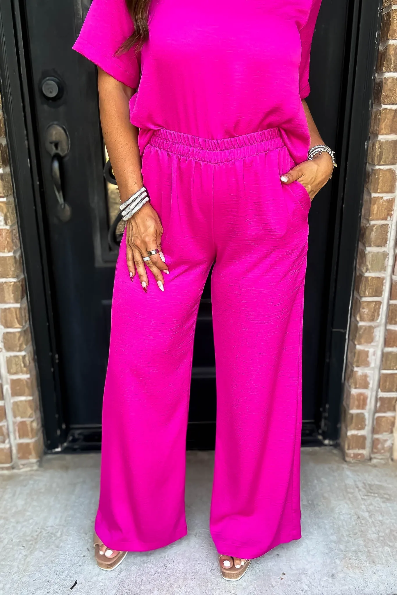 Fall In Love Magenta Pants