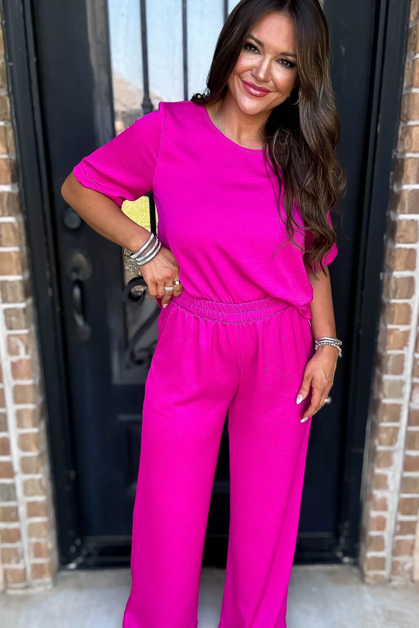 Fall In Love Magenta Pants