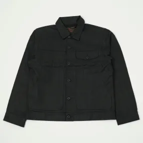 Filson Tin Cloth Short Lined Cruiser Jacket - Black