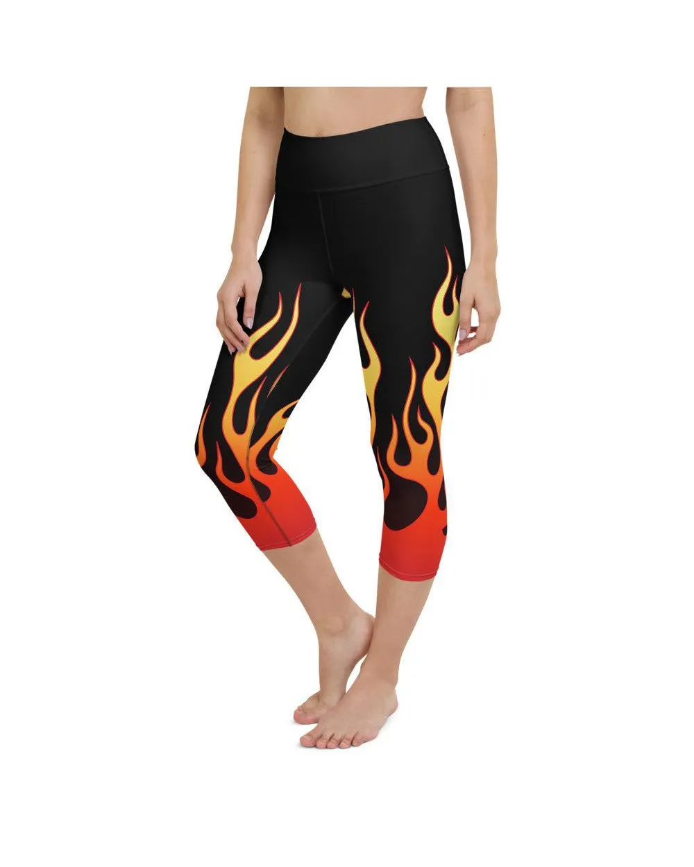 Flame Yoga Capris