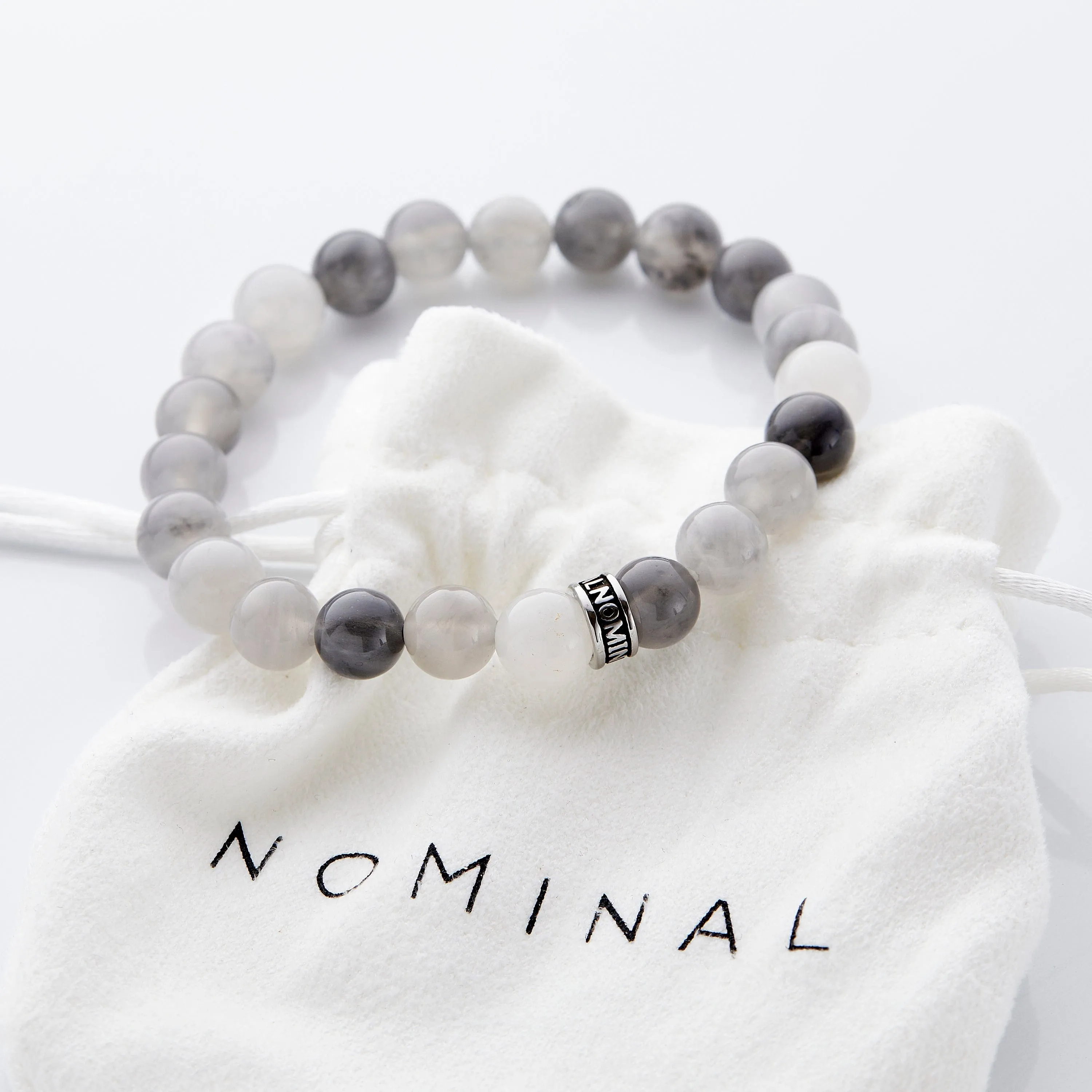 Fog | Stone Bead Bracelet