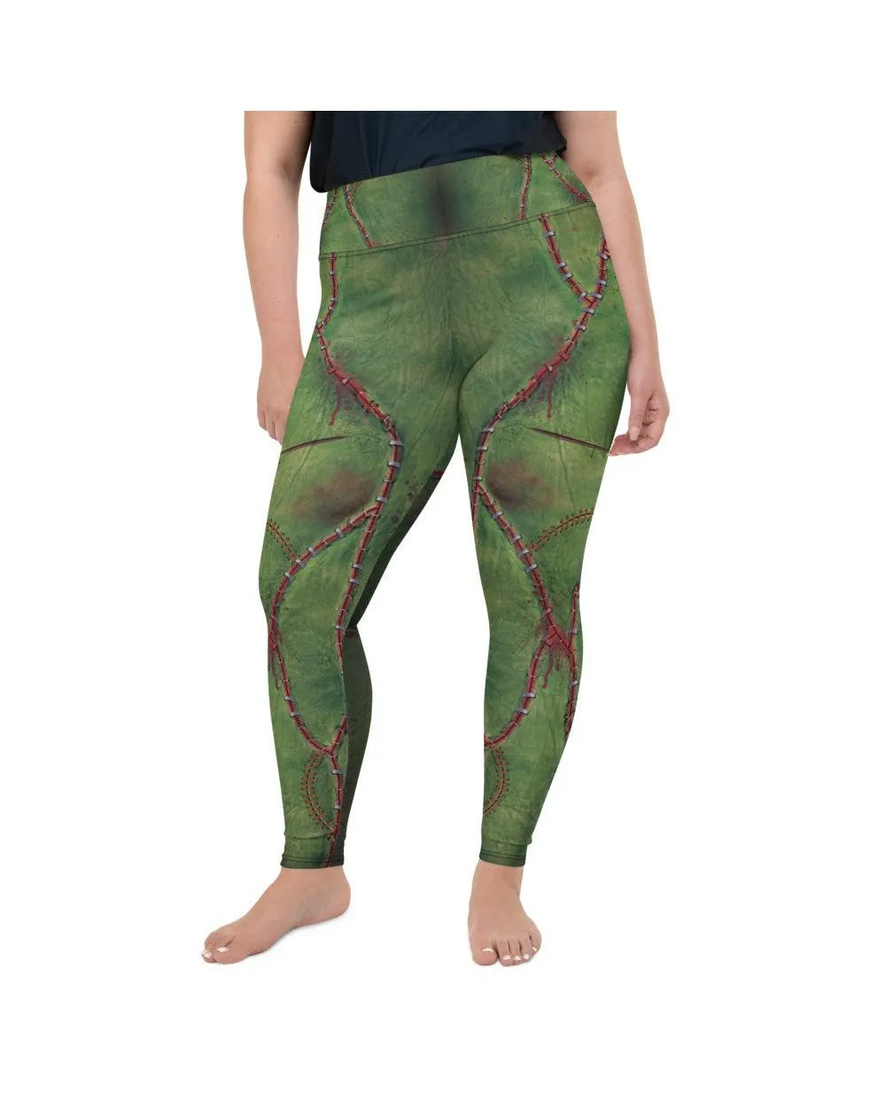 Frankenstein Inspired Plus Size Leggings