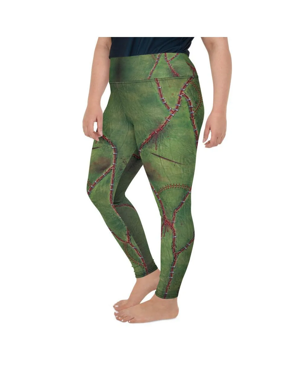 Frankenstein Inspired Plus Size Leggings