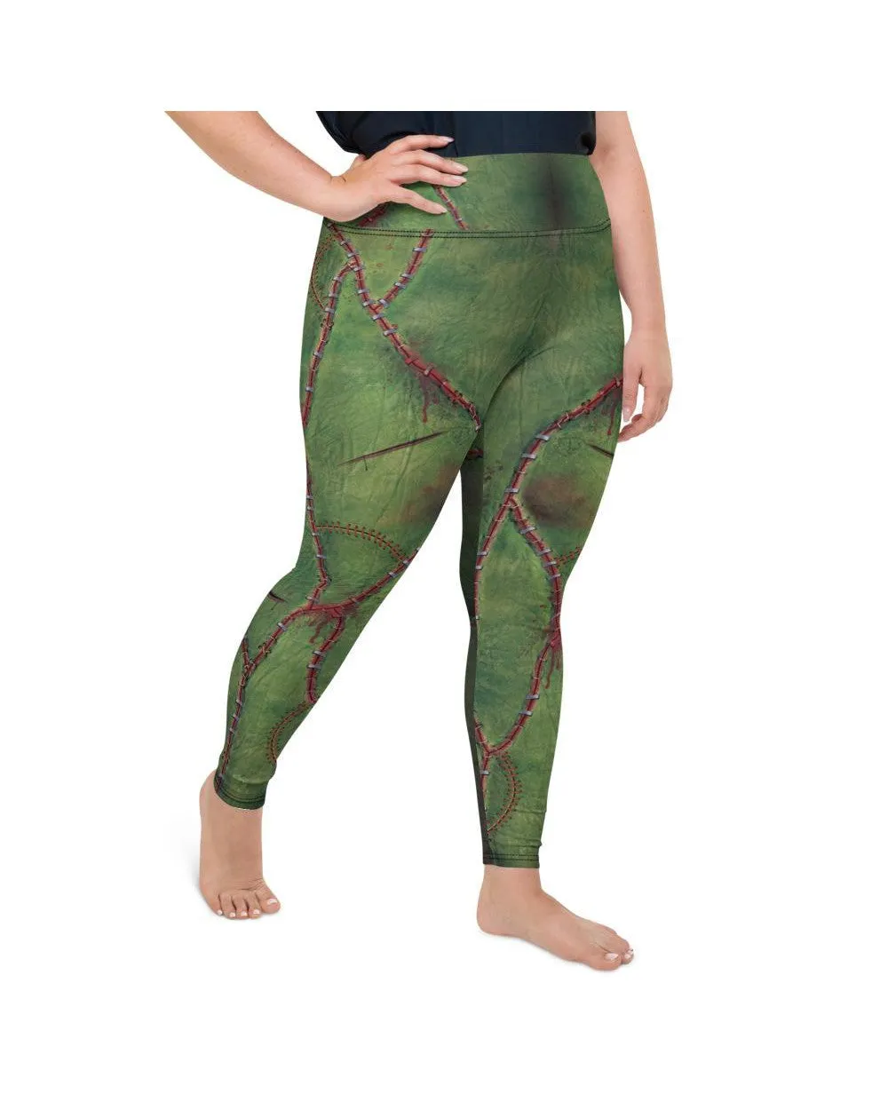 Frankenstein Inspired Plus Size Leggings