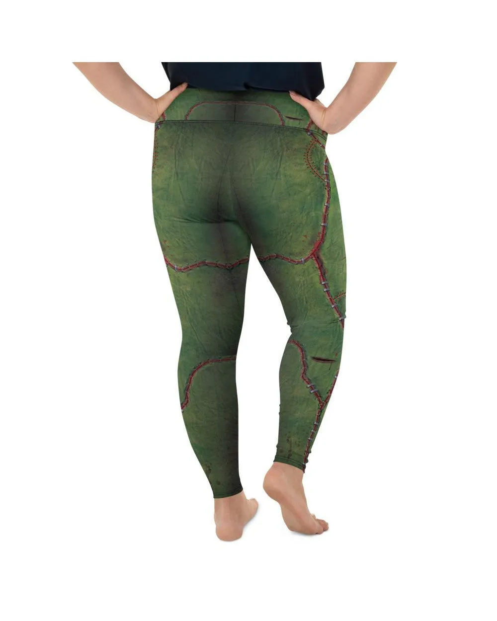 Frankenstein Inspired Plus Size Leggings