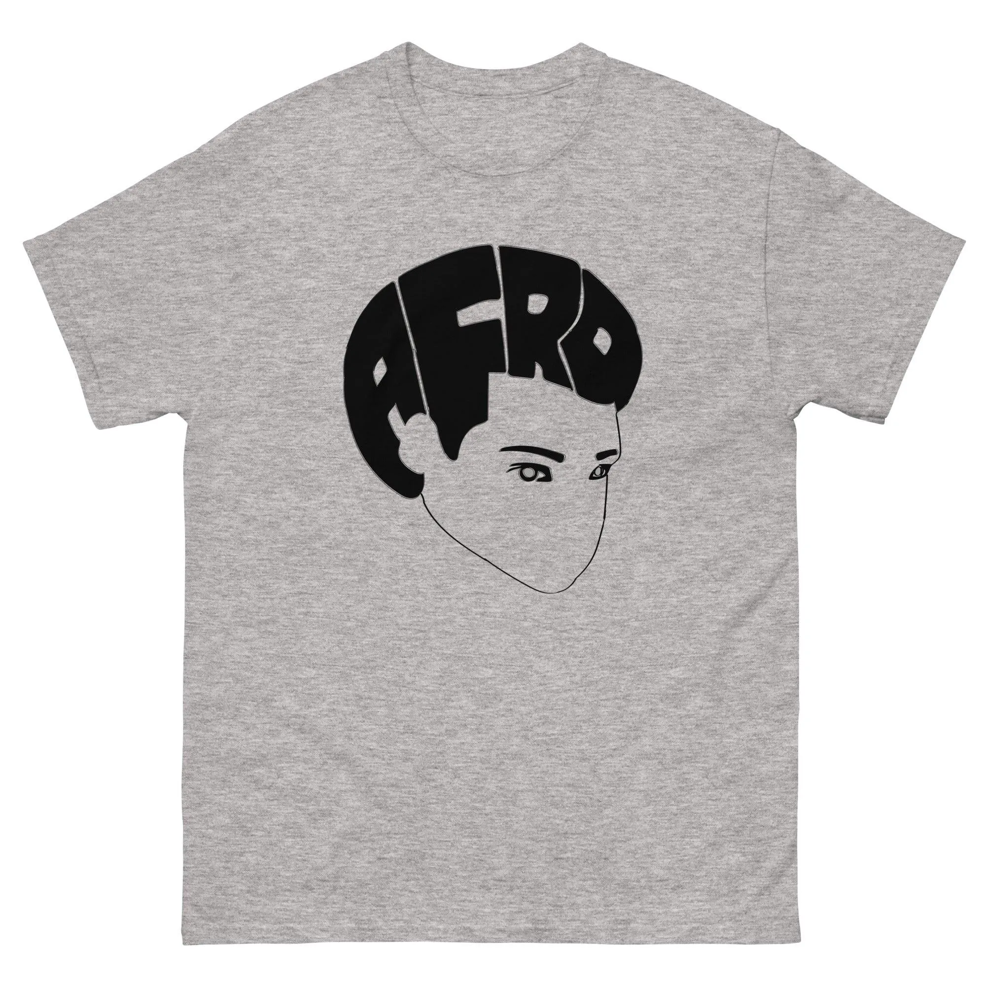 Fro Bro Black Stencil Tshirt