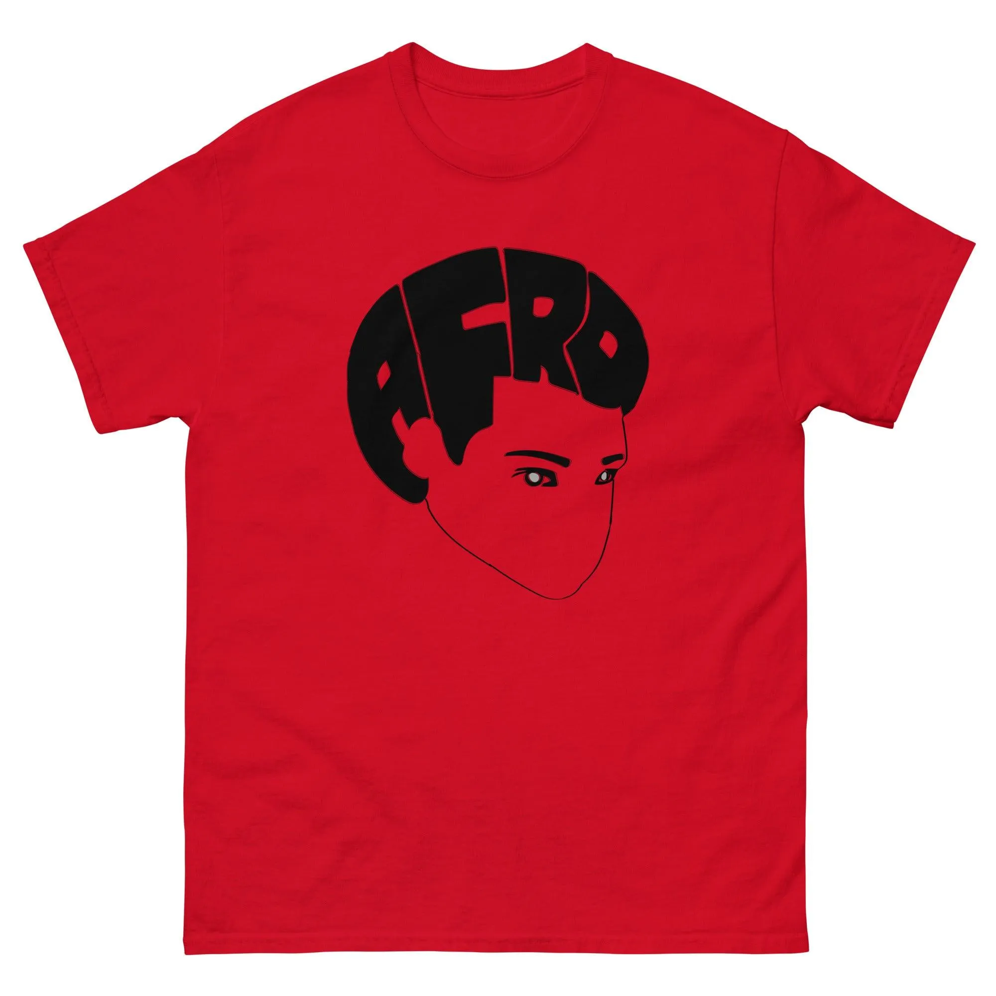 Fro Bro Black Stencil Tshirt