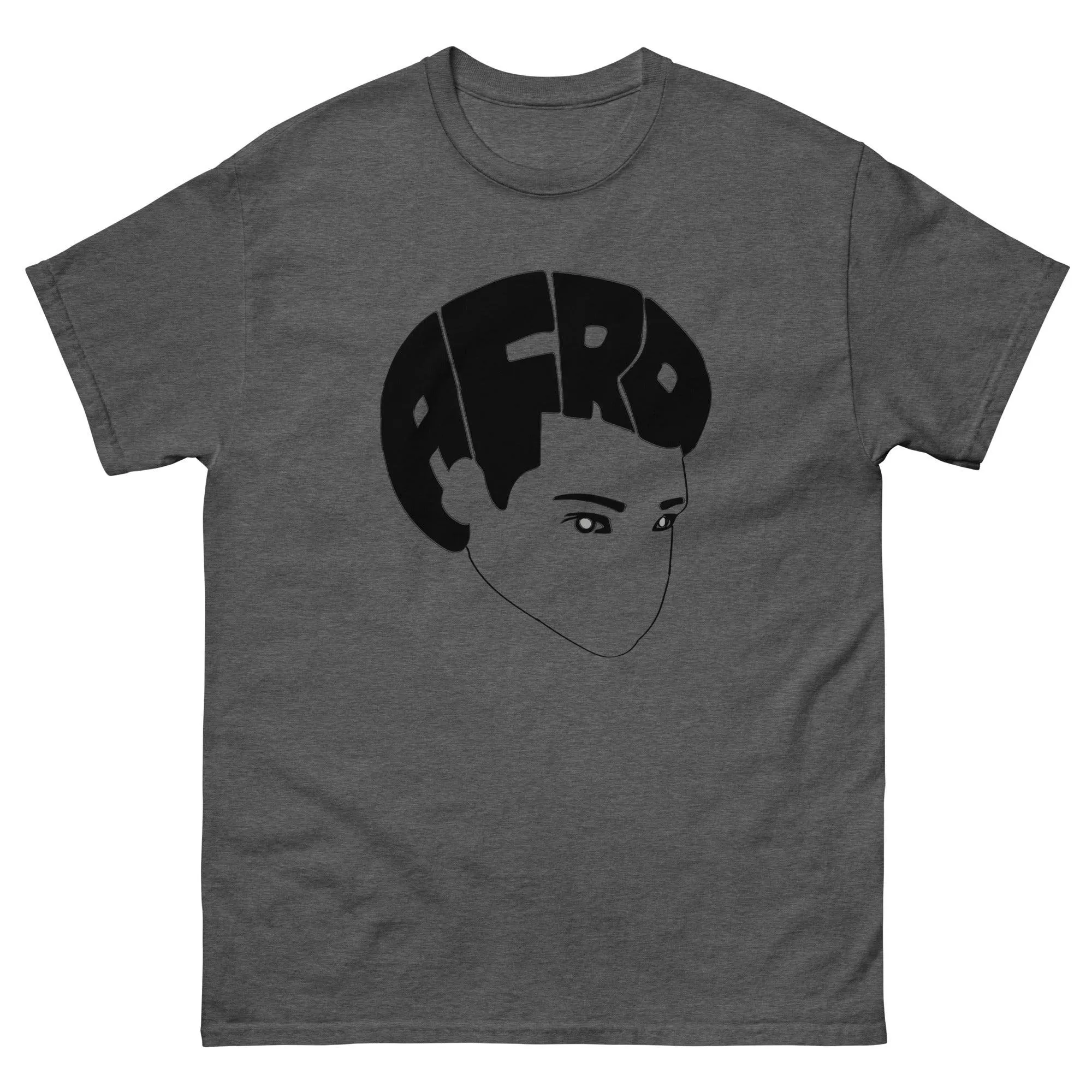 Fro Bro Black Stencil Tshirt