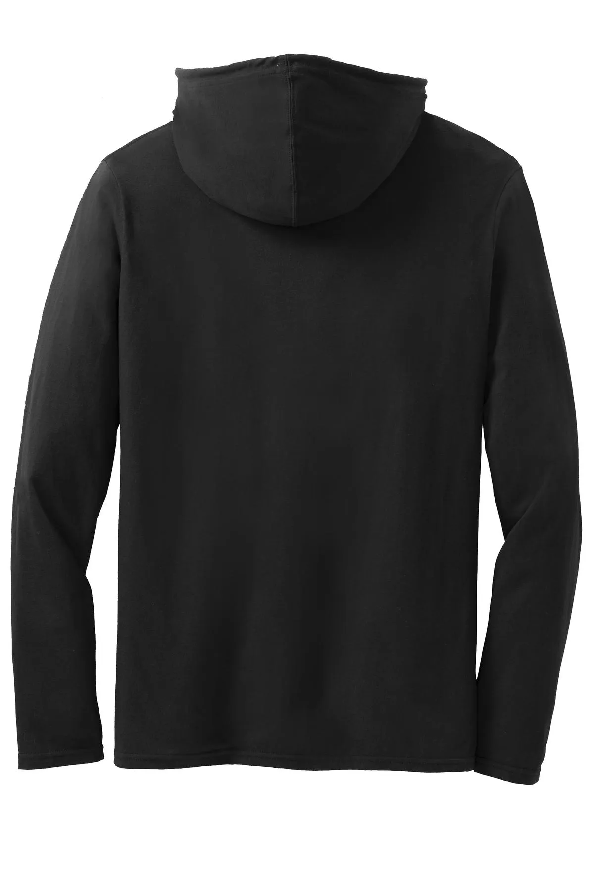 Gildan 100% Ring Spun Cotton Long Sleeve Hooded T-Shirt. 987