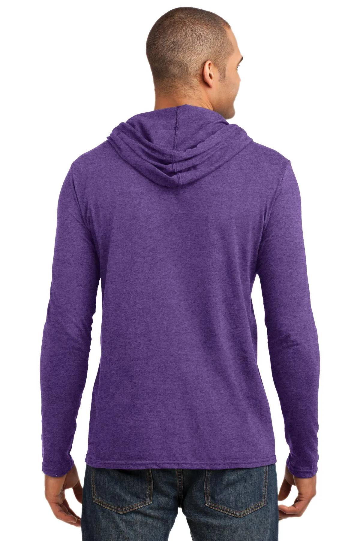 Gildan 100% Ring Spun Cotton Long Sleeve Hooded T-Shirt. 987