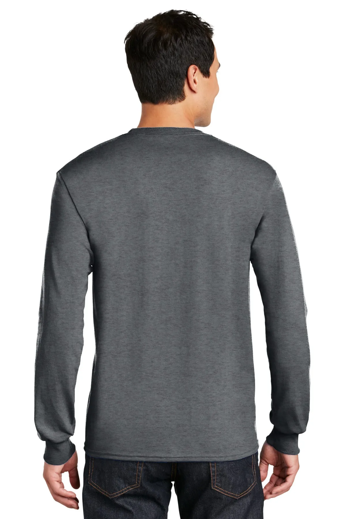 Gildan - DryBlend 50 Cotton/50 Poly Long Sleeve T-Shirt. 8400