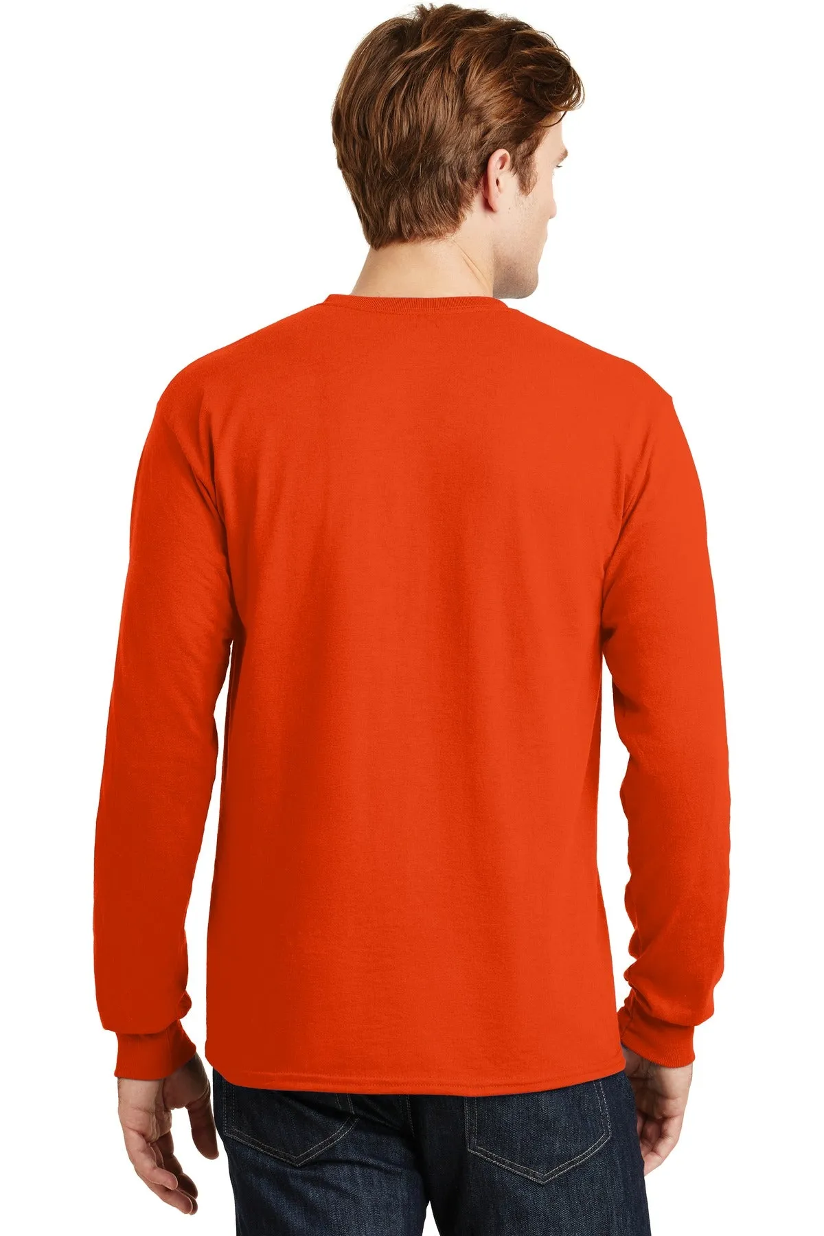 Gildan - DryBlend 50 Cotton/50 Poly Long Sleeve T-Shirt. 8400