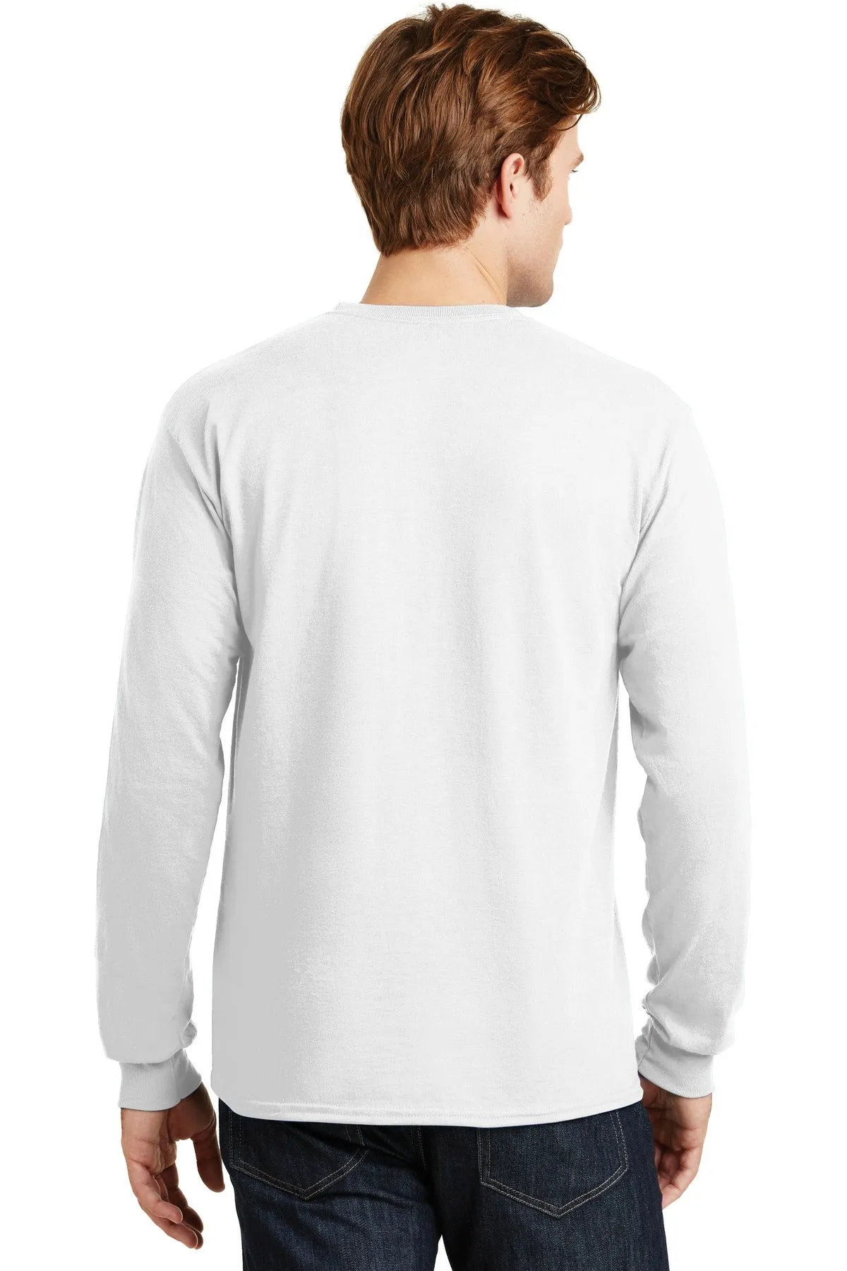 Gildan - DryBlend 50 Cotton/50 Poly Long Sleeve T-Shirt. 8400