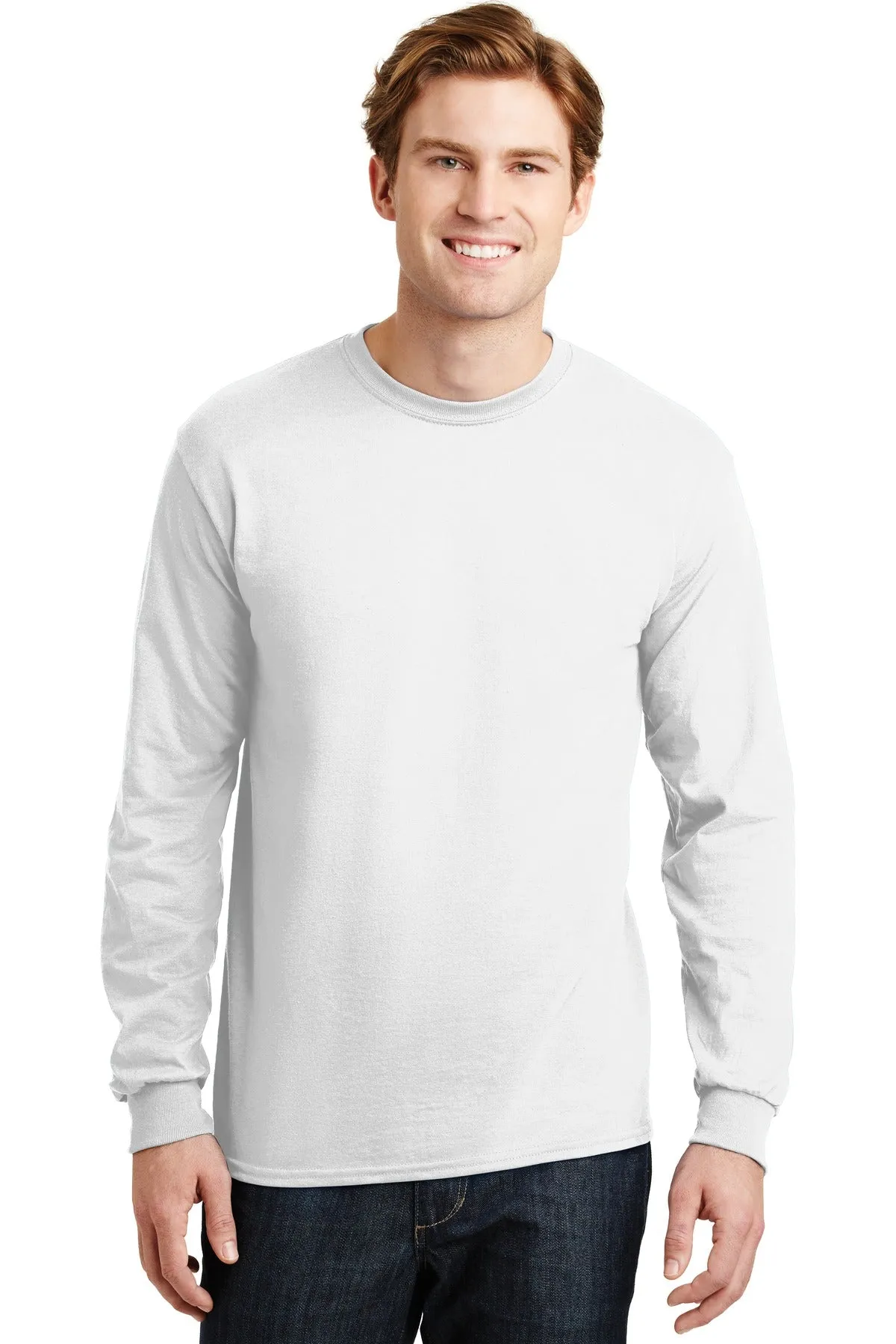 Gildan - DryBlend 50 Cotton/50 Poly Long Sleeve T-Shirt. 8400