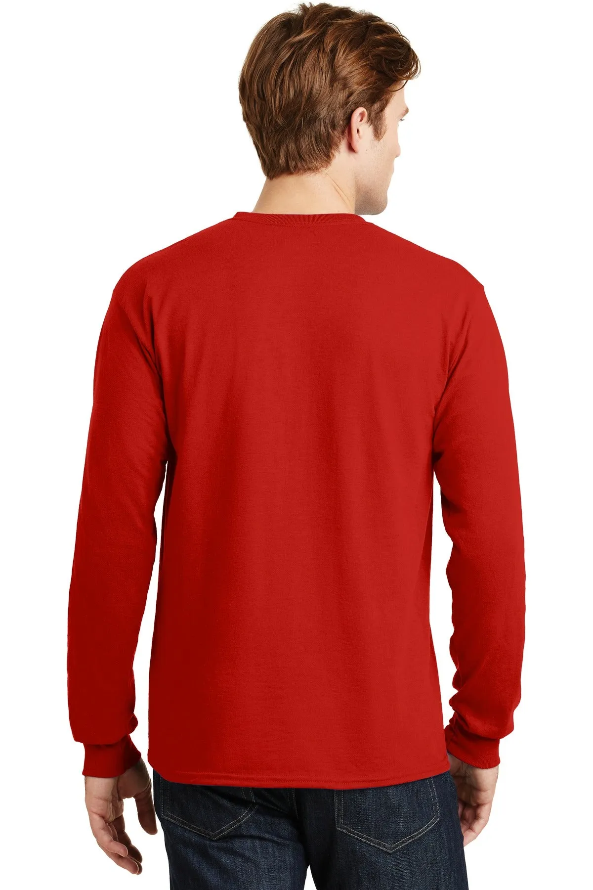 Gildan - DryBlend 50 Cotton/50 Poly Long Sleeve T-Shirt. 8400