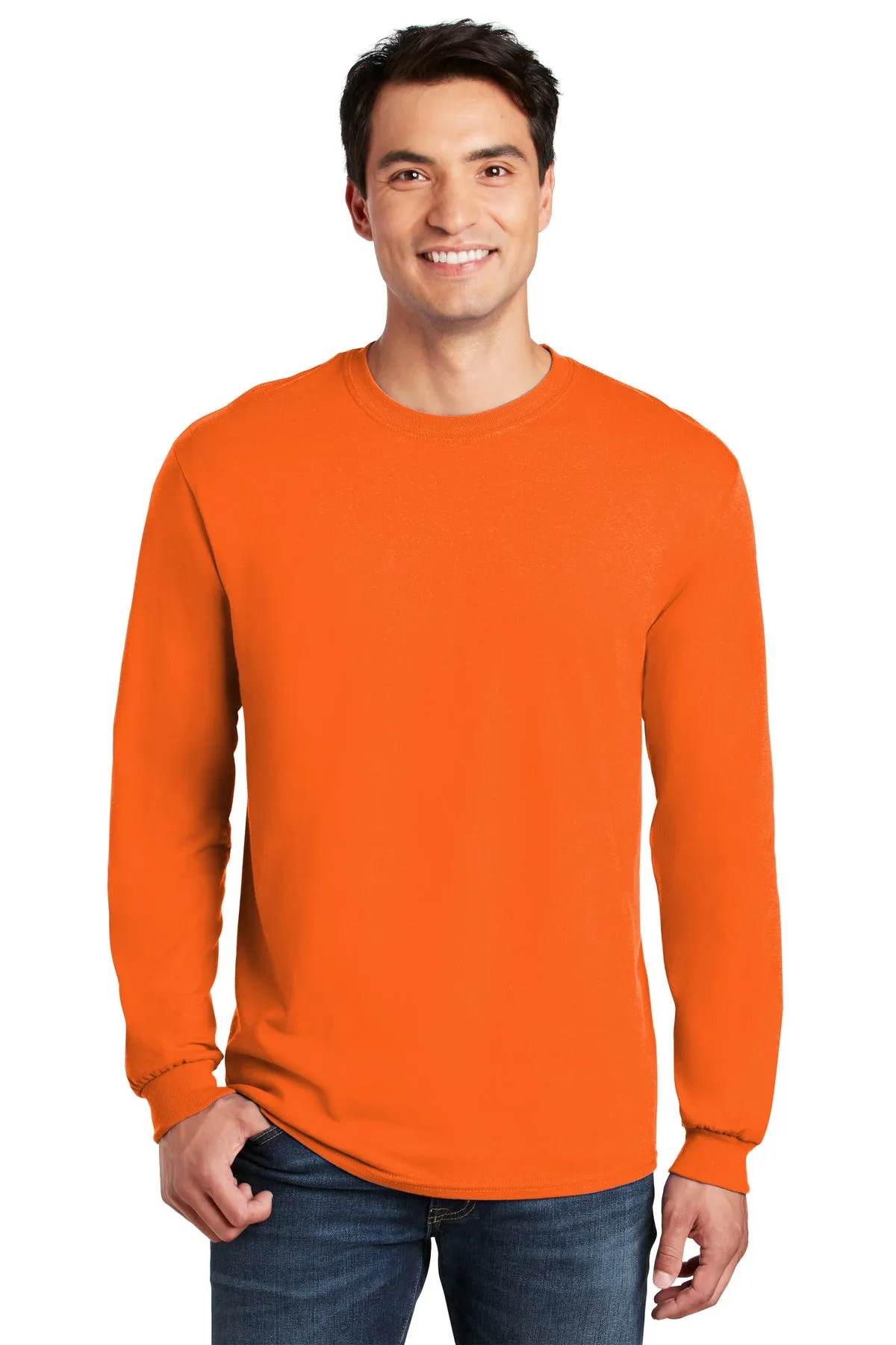 Gildan - Heavy Cotton™ 100% Cotton Long Sleeve T-Shirt. 5400